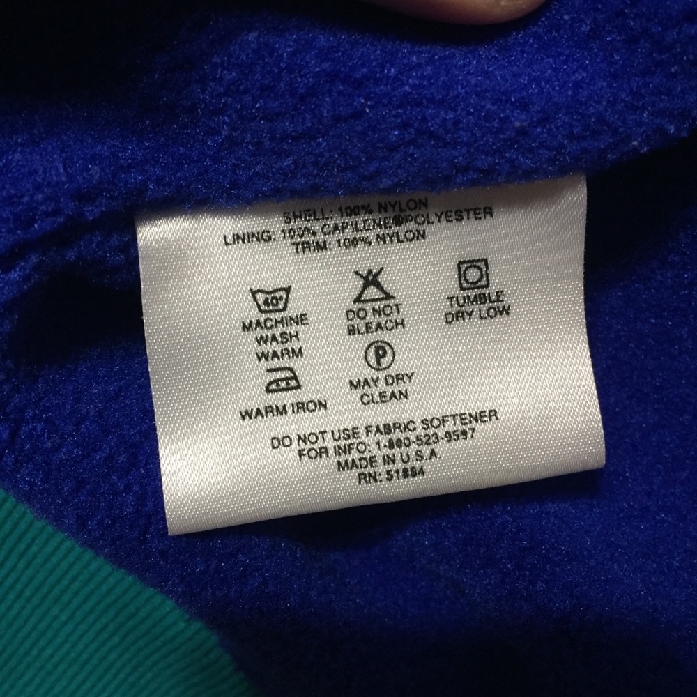 Vtg 90s Patagonia Mens Bomber Jacket - Picture 5 of 7